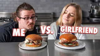 Cooking Challenge Against My Girlfriend Who Doesn't Cook