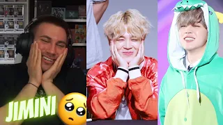 HES SO TINY 🥺 BTS Jimin Never Grew Up - REACTION