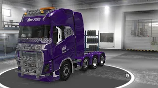 Volvo FH Globetrotter XL Modifications | Euro Truck Simulator 2 | Logitech G29 Gameplay