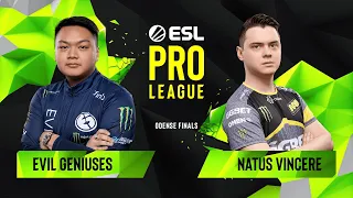 CS:GO - Evil Geniuses vs. Natus Vincere [Inferno] Map 1 - Group A - ESL Pro League Season 10 Finals