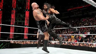 Steel Cage match:Roman Reigns vs BIg Show