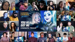 League of Legends Wild Rift You Really Got Me Cinematic Trailer Reaction Mashup & News