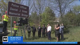 Fallen Nassau County officer honored on Long Island Expressway