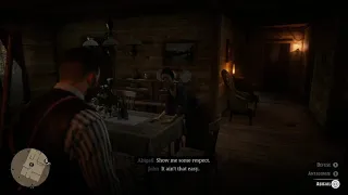 John Drops F Bomb On Abigail - Red Dead Redemption 2