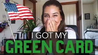 I GOT MY GREEN CARD! || SURPRISE - I'M MOVING TO THE UNITED STATES + How I Won The Lottery