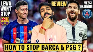 Messi is Free-Kick King ! Lewandowski Won't Stop ! Barcelona & psg Match review | Divyansh