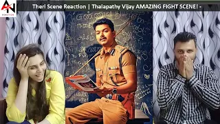 Theri Scene Reaction | Thalapathy Vijay AMAZING FIGHT SCENE! - Joseph Vijay | Samantha