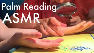 ASMR Palm Reading Session with Philena Bruce (unintentional, real person asmr)