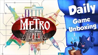 Metro: City Edition - Daily Game Unboxing