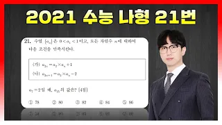 [킬러분석] 2021학년도 수능 나형 21번