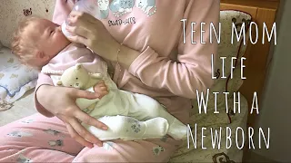 Teen Mom’s Life| Teen Mom Busy Morning Routine With A Reborn Baby🧸 Reborn Video| Reborn Roleplay