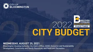 2022 City Budget Hearings LIVE–Day Three