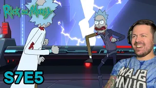 Rick and Morty Season 7 Episode 5 REACTION!! | UNMORTRICKEN!