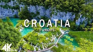 FLYING OVER CROATIA (4K UHD) - Relaxing Music Along With Beautiful Nature Videos - 4K Video Ultra