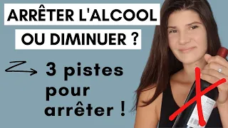 ALCOOL :  ARRÊTER OU DIMINUER ? 3 pistes pour arrêter l'alcool !