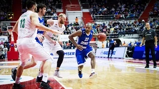 Zenit vs UNICS Highlights April 24, 2016