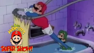 Super Mario Bros. Super Show! S1E27 | On Her Majesty's Sewer Service| Video Game Cartoons