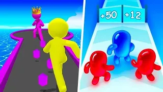 looking good giant rush vs Join blob clash 3D best level Android ios gameplay adventure walkthrough