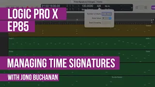 LOGIC PRO X - Managing Time Signatures