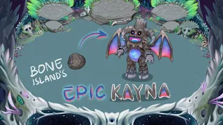 FIINALLY‼️hatching EPIC KAYNA 🔥☠️ on bone island | my singing monsters |