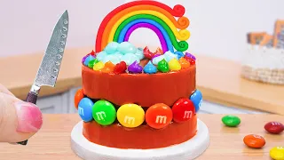 🌈 Satisfying Miniature Rainbow Chocolate Cake Decorating 🌈 1000+ Miniature Chocolate Cakes Ideas