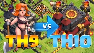 Clash of Clans: How to Attack TH10s as a TH9!  How to Attack Inferno Towers!