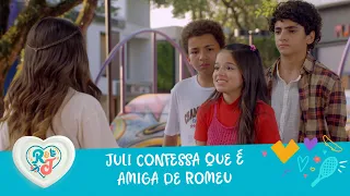 Julieta confessa que é amiga de Romeu | A Infância de Romeu de Julieta