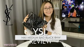 YSL Niki Medium Black || Short Review