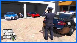 KRADU AUTA MILIONÁŘŮM JAKO FALEŠNÝ POLICISTA! (GTA 5 Módy)