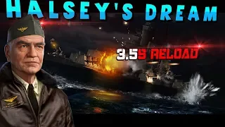 EPIC 361K DMG Des Moines - Halsey's Dream || World of Warships