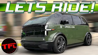The All-Electric Canoo Is Like NO Other Van You've Ever Known or Driven: Come Ride Along With Me!