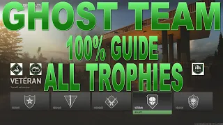 MWII: GHOST TEAM - 100% Guide Veteran Difficulty All Trophies No Spoiler PRACTICE MAKES PERFECT