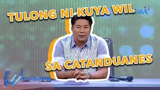 Wowowin: Willie Revillame, namahagi ng tulong sa mga biktima ng bagyo sa Catanduanes