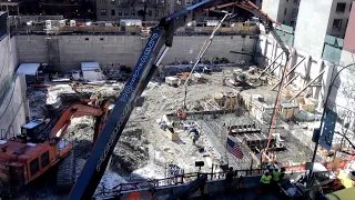 New York, New York - Construction Time Lapse 50 West 66th Street (2018 - 2020)