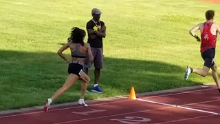 Sophia Gorriaran goes sub 2:04 at Twilight Meet