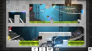 Bridge Constructor Portal   level 31 low budget solution