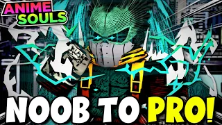 Going Noob to PRO in Anime Souls Simulator! (Part 1!)