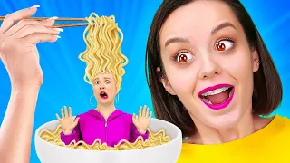 IF OBJECTS WERE PEOPLE|| Funny and Relatable Food Situations by 123 GO! LIVE