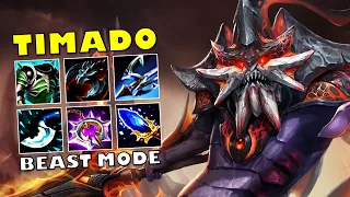 Dota 2 Timado [Slardar] 39 KILLS Beast Mode Carry 7.34d