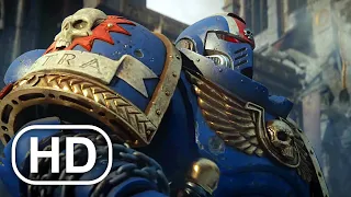 WARHAMMER 40K Ultramarines Space Battle Scene (2023) 4K ULTRA HD