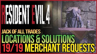 All Merchant Requests Resident Evil 4 Remake