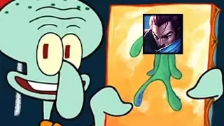 League of Legends Champions Portrayed By Spongebob