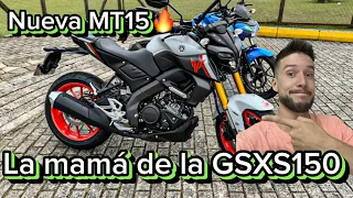 Yamaha MT15 revisión a fondo y prueba de manejo a fuego 🔥 vs Suzuki GSXS 150