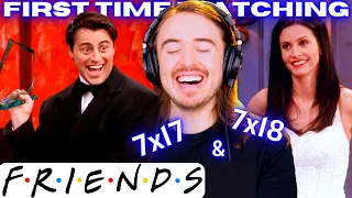 **WILD FANTASY?!** Friends Season 7 Episodes 17 & 18 Reaction: FIRST TIME WATCHING