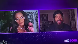 Ice Cube attacked by Claudia Jordan and the Nappy Dug Out crew