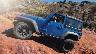 Jeeping with friends at Tierkloof 4x4 trail