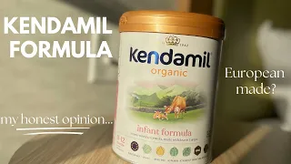 Kendamil Organic Infant Formula Review