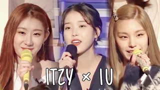 ITZY ft. IU 'Full Song Cover' @ IU's Palette || BE IN LOVE × SURF × BBIBBI
