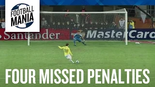 Brazil: four missed penalties vs Paraguay | Copa America 2011