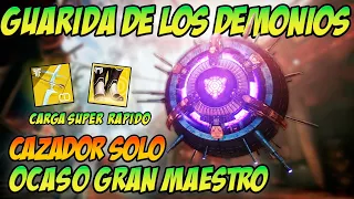 OCASO Gran Maestro en SOLITARIO (Cazador) Guarida de los Demonios   Destiny 2